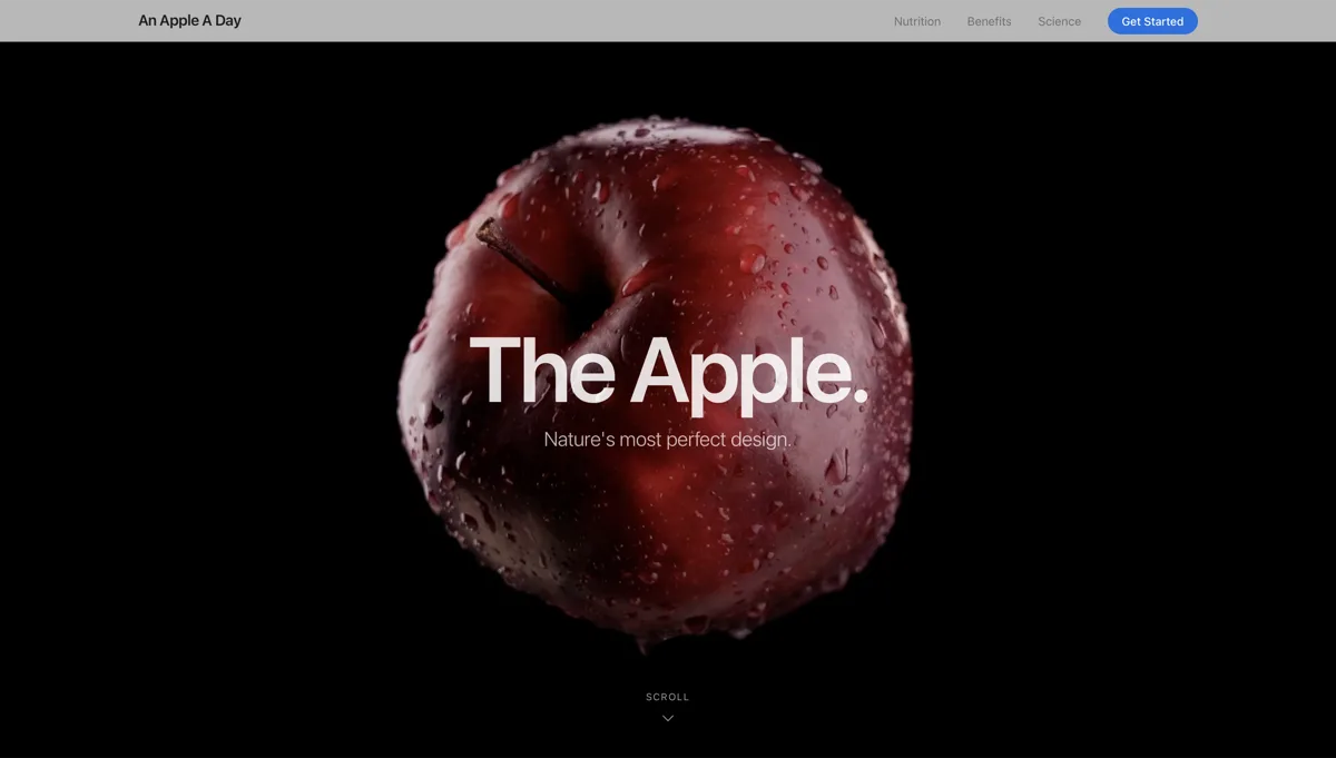 Apple — informační web o jablku